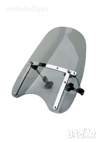 Слюда за мотор Чопър/Круизър - Опушена