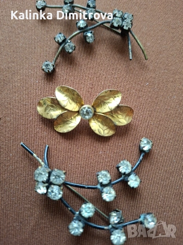 Старинни брошки., снимка 3 - Антикварни и старинни предмети - 53218585