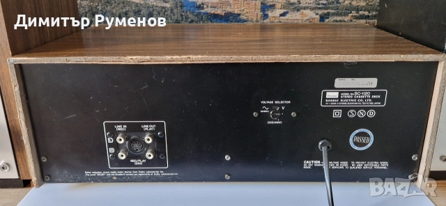 Касетен дек Sansui SC-1120, снимка 14 - Декове - 52946187