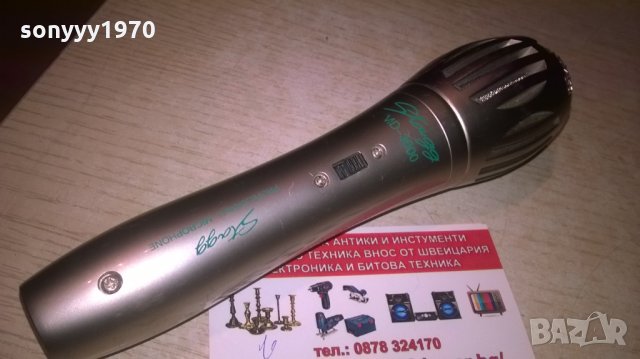 stagg professional microphone-метален-внос франция, снимка 3 - Микрофони - 27737691