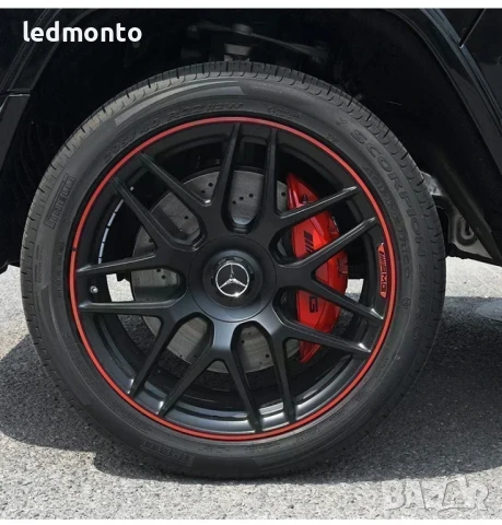 Капачки за Джанти Mercedes AMG G350, G500, G63, S680, GLS600 – 147mm, снимка 5 - Части - 51096778