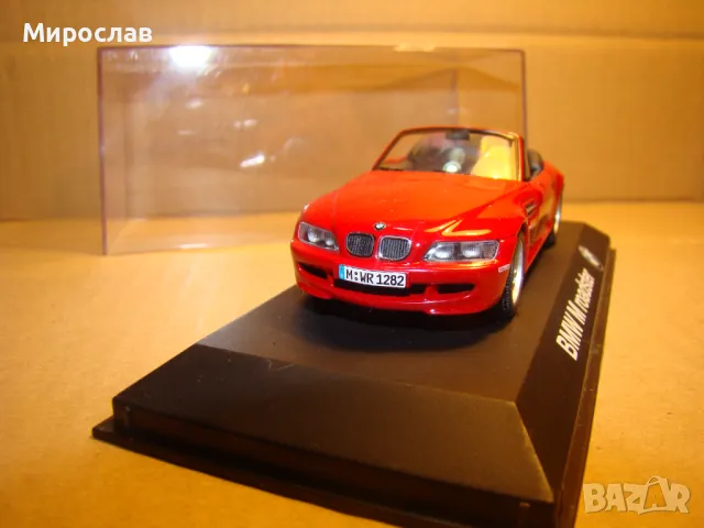 1:43 BMW M ROADSTER МОДЕЛ КОЛИЧКА ИГРАЧКА, снимка 3 - Колекции - 48981543