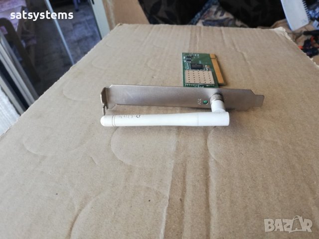 Asus WL-138G V2 R3.00 PCI WLAN Card, снимка 2 - Мрежови адаптери - 37035492