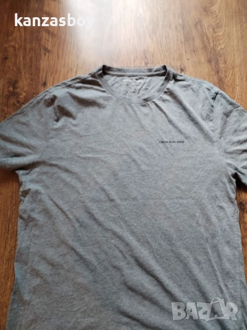 calvin klein - страхотна мъжка тениска L, снимка 4 - Тениски - 51750029