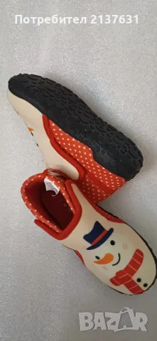 НОВИ с Етикет ДЕТСКИ ТОПЛИ ПАНТОФИ  - N 29, снимка 6 - Детски пантофи - 49339735