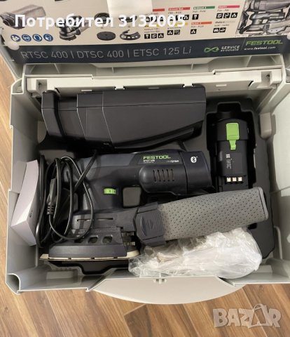 Акумулаторна делта-шлайф машина FESTOOL DTSC 400 Plus, снимка 2 - Други машини и части - 44059939