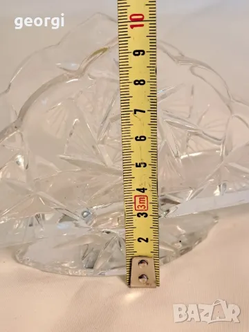 кристален салфетник Bohemia 23/5, снимка 6 - Аксесоари за кухня - 49341259