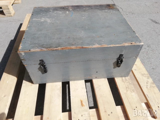 Продавам дървен военен съндък, снимка 2 - Антикварни и старинни предмети - 47112798