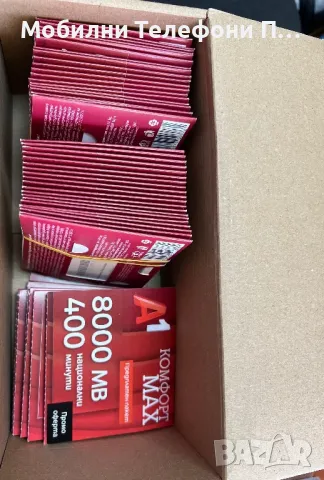 СИМ карта с номер за верифициране на акаунти sim card 8GB ,картата получава sms, снимка 2 - Резервни части за телефони - 47294030