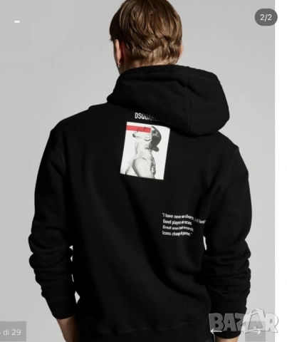 Dsquared2 ibrahimovich суичър, снимка 2 - Суичъри - 53397054
