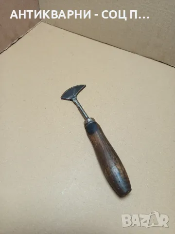 Соц Стар Кожарски Сарашки Инструмент., снимка 2 - Антикварни и старинни предмети - 50353444