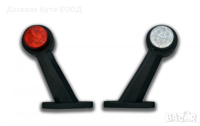 1 бр. ЛЕД LED рогчета , светлини за камион ,12-24V , 0111LRW, снимка 4 - Аксесоари и консумативи - 35553492