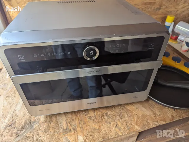 Микровълнова фурна Whirlpool JT479IX, 33 L, черна, сребриста, снимка 14 - Микровълнови - 47453140