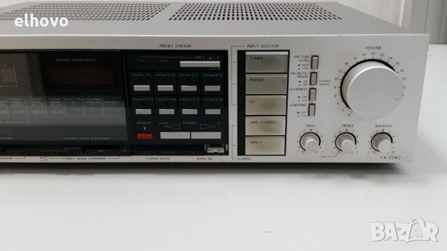 Стерео усилвател ONKYO TX-7240, снимка 4 - Ресийвъри, усилватели, смесителни пултове - 27138136