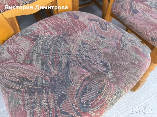 Комплект от 8 трапезни стола , снимка 4 - Столове - 51738351