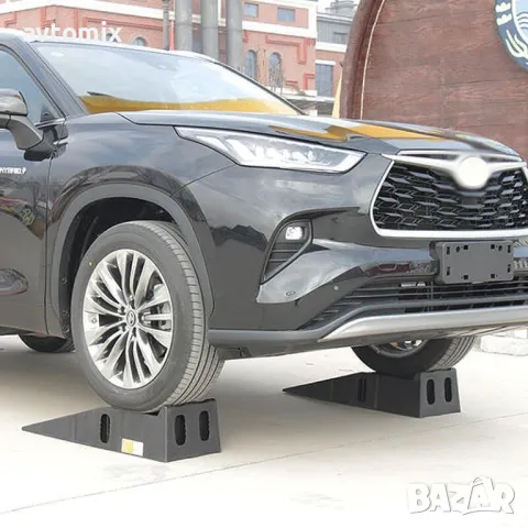 Пластмасови автомобилни рампи, 7 т, 905 x 305 x 215 мм, комплект 2 броя, снимка 6 - Аксесоари и консумативи - 49805746