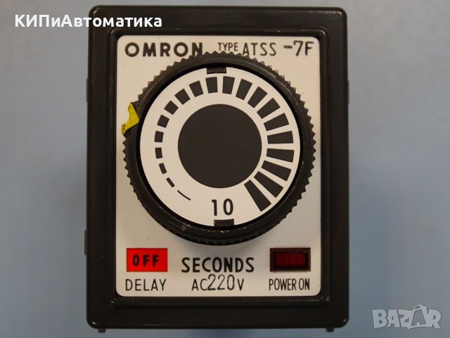реле време Omron ATSS-7F 10s 220VAC Delay pneumatic timer OFF, снимка 6 - Резервни части за машини - 37673058
