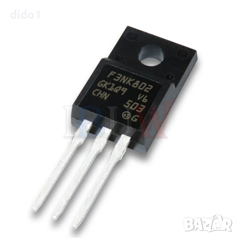 Транзистор 3NK80Z, снимка 1 - Друга електроника - 44845395