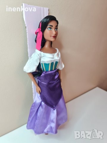 Оригинална кукла Есмералда - Парижката Света Богородица - Дисни Стор Disney store нова без кутия, снимка 10 - Кукли - 39142452