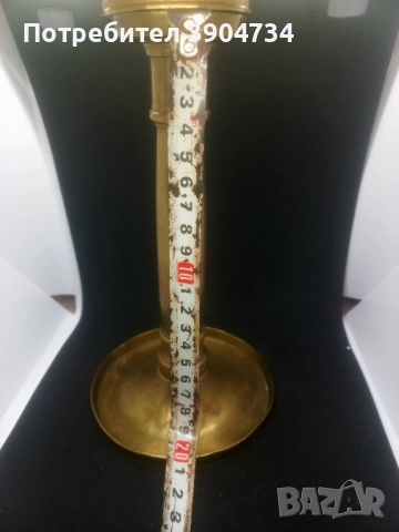 Свещник Викториянски, снимка 6 - Антикварни и старинни предмети - 52051099