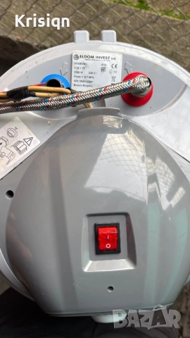 Бойлер ELDOM 2000W 230V Ползван е само 1 година , снимка 3 - Бойлери - 52504884