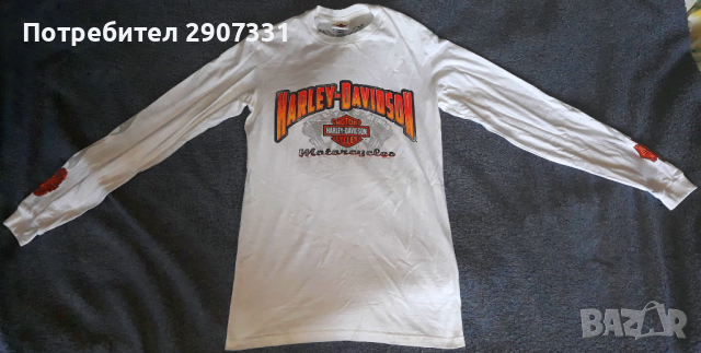 тениска с дълъг рукав Harley-Davidson. Официален продукт, снимка 1 - Тениски - 44846667