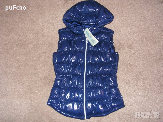 Намалена! Грейка / елек Benetton 10-11-12 г. XL - 2XL, снимка 2 - Детски якета и елеци - 32343615