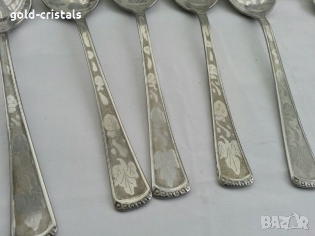  руски прибори за хранене  лъжици, снимка 7 - Антикварни и старинни предмети - 27240537