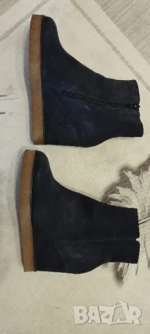 Дамски боти от естествен велур , снимка 8 - Дамски боти - 48729058