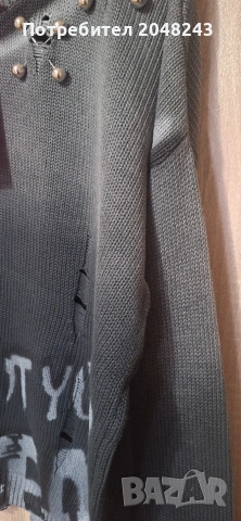 BUKEZY Пуловер , снимка 4 - Блузи с дълъг ръкав и пуловери - 53423883