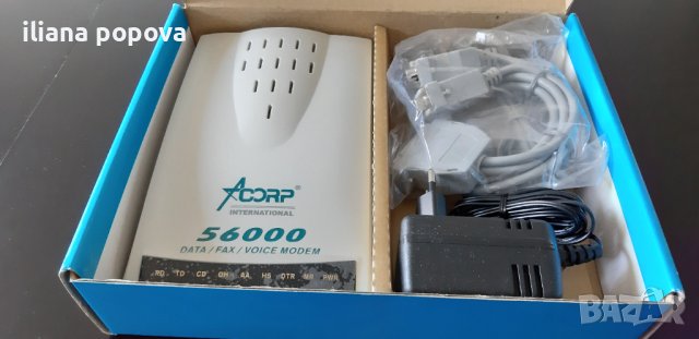 Fax Modem, снимка 5 - Мрежови адаптери - 37388310