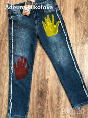 Дамски дънки, снимка 3 - Дънки - 32656039