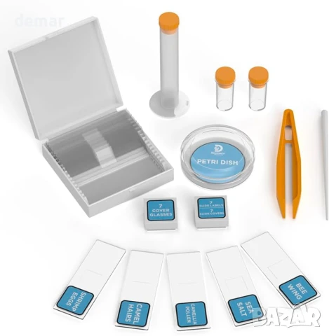 DISCOVERY #MINDBLOWN - Комплект детски микроскоп, научен комплект, снимка 3 - Образователни игри - 51271746