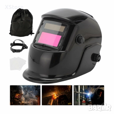 Маска за заваряване със соларно авто-затъмняване, снимка 4 - Друга електроника - 52568633