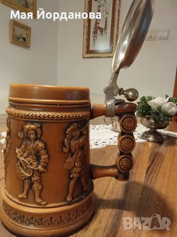 Стари, оригинални халби за бира, немски и английски. Цени от 8, 9, 22 и 25 лв., снимка 4 - Чаши - 48836010