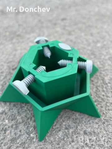 Стойка за коледна елха до 150 см. с воден резервуар (ед.бройки)