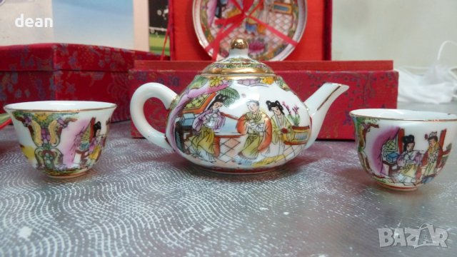 Vintage Китайски сервизи за чай, снимка 9 - Антикварни и старинни предмети - 36642860