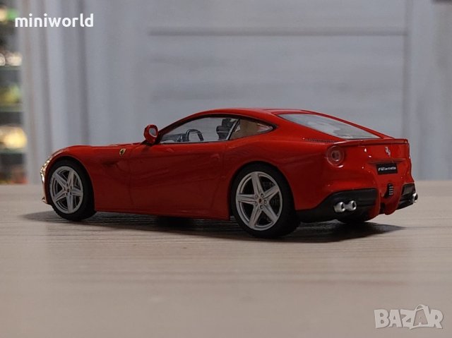 Ferrari F12 Berlinetta 2012 - мащаб 1:43 на IXO/Altaya моделът е нов в кутия, снимка 3 - Колекции - 43620690