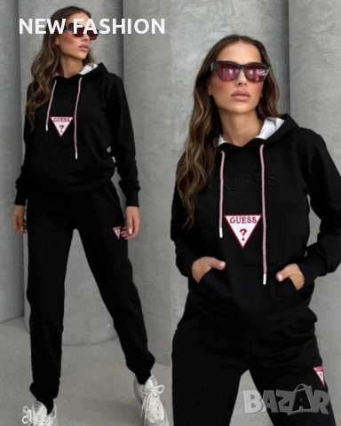 Дамски Памучени Комплекти ✨ Guess Nike , снимка 2 - Спортни екипи - 52318861