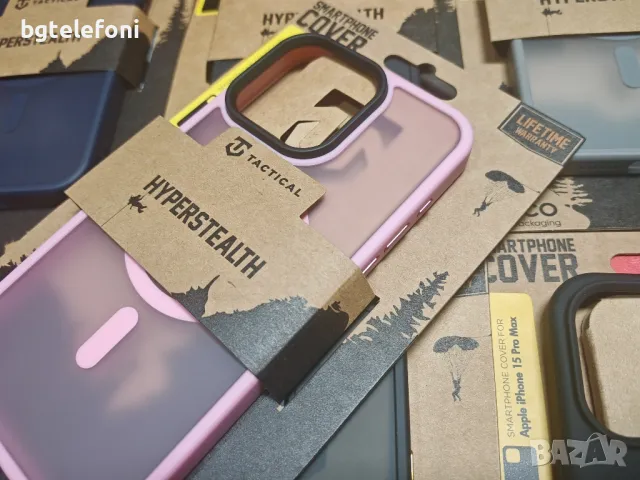 IPhone 15 Pro Max Magsafe Tactical луксозен гръб, снимка 3 - Калъфи, кейсове - 48695206