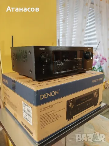Denon AVR X 2400 H HEOS Dolby Atmos Wi-Fi HDMI USB Network ресийвър усилвател с дистанционно , снимка 8 - Ресийвъри, усилватели, смесителни пултове - 50424120