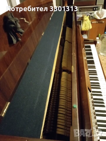 Акустично пиано R''osler,в добро състояние,всички клавиши работят., снимка 5 - Пиана - 50921267