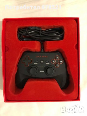 Геймпад Trust GXT 540, снимка 2 - Джойстици и геймпадове - 33480454