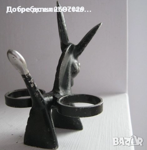 Красив Бял кон антика и  Зебра магаре метал - солница, дизайнер дизайн, снимка 15 - Гоблени - 28975157