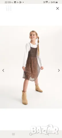 Нова рокля с блуза Reserved, снимка 2 - Детски рокли и поли - 50422645