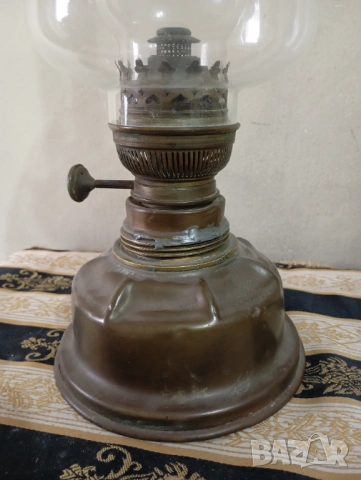 Стара газова (газена) лампа, снимка 2 - Други ценни предмети - 53086379
