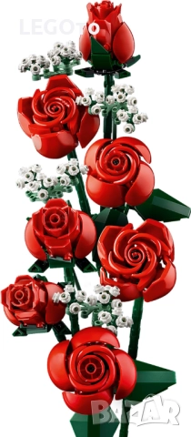 НОВО ЛЕГО 10328 Botanical – Букет от Рози LEGO 10328 Botanical – Bouquet of Roses, снимка 3 - Конструктори - 52552914
