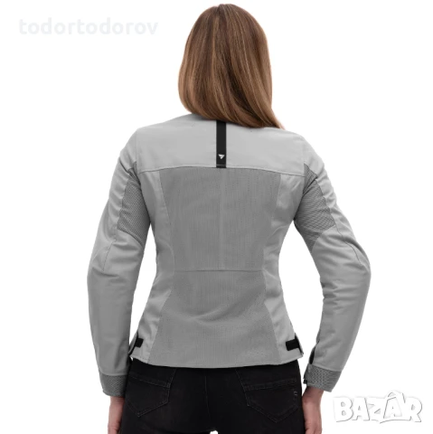 Дамско лятно текстилно мото яке SHIMA OPEN AIR GRAY,всички протектори, снимка 3 - Аксесоари и консумативи - 51282050