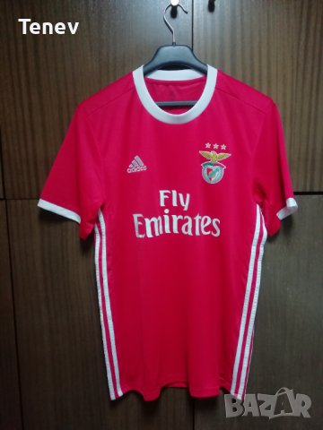 Benfica Adidas Нова Оригинална Футболна Тениска Фланелка Бенфика размер M 2019/2020, снимка 1 - Тениски - 43872274