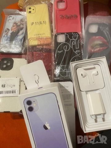 IPhone 11/ лилав + слушалки , снимка 4 - Apple iPhone - 47244593